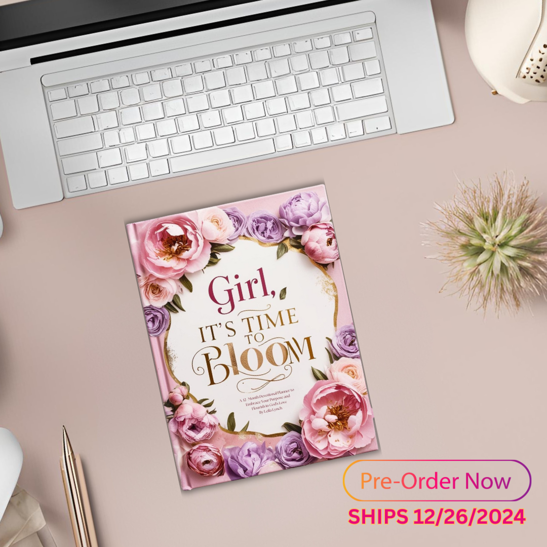 Girl It's Time To Bloom Planner